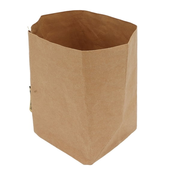 Bolsa de papel Kraft lavada, maceta impermeable, bolsa de almacenamiento de alimentos para guardar alimentos, frutas, verduras, artículos diversos para el hogar L