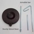 thumbnail image 4 of Adjustable Thread Spool Holder - Universal Single Cone Thread Stand For Sewing Machine [Heavy Base Embroidery Quilting Serger Sewing Thread Holder] Baoblaze Soporte de hilo de máquina de coser, 4 of 7