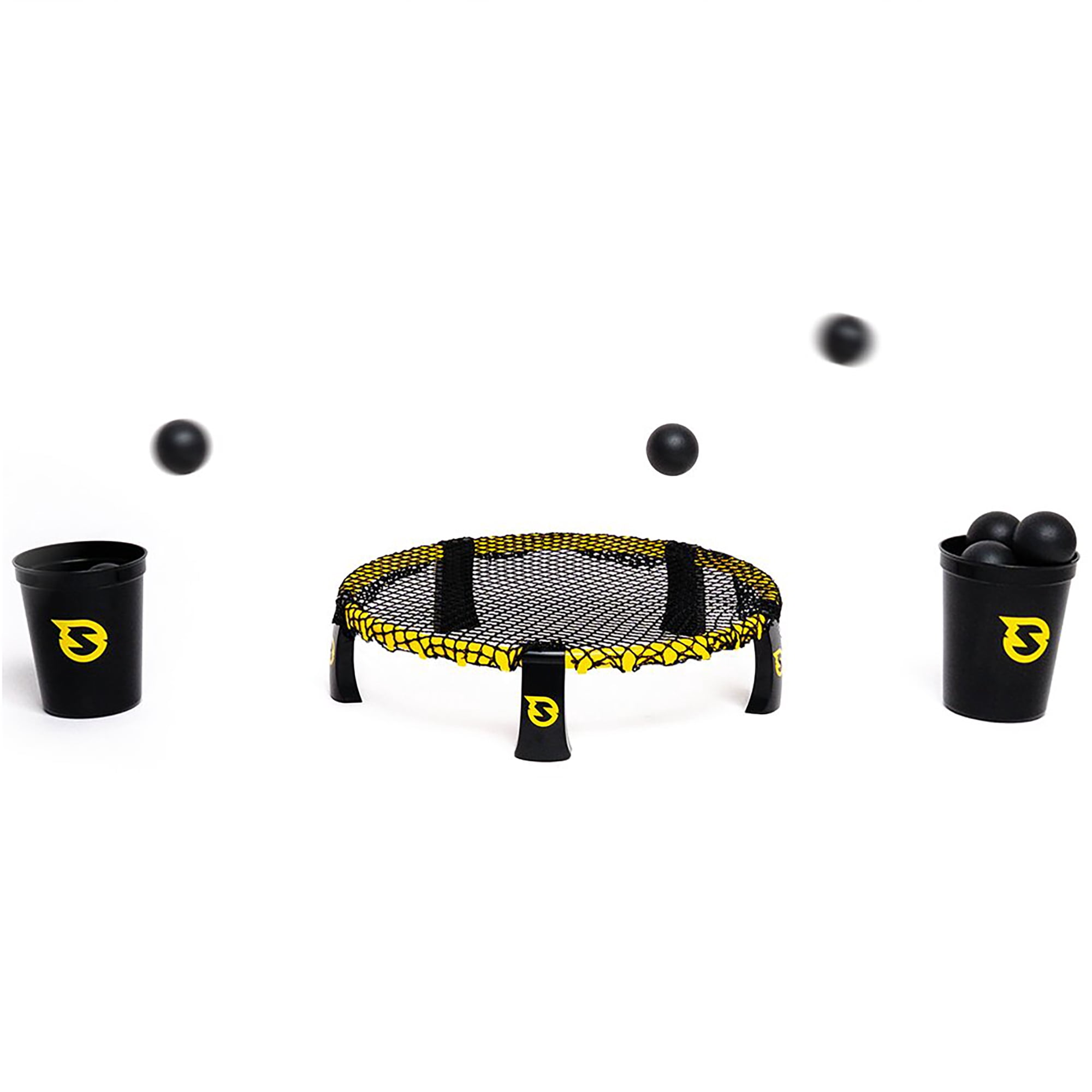Spikeball: Spikepong Mini Game - Tabletop Indoor Party Game, Bounce Balls On The Net To Land In The Cups, Head-To-Head Competitive Family-Friends Play