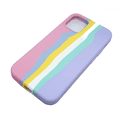 thumbnail image 2 of For iPhone 13 Rainbow Brighton Rock Liquid Silicone Cover Case, 2 of 5