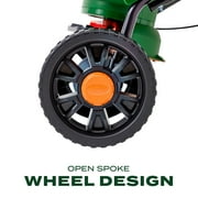 Scotts Turf Builder EdgeGuard DLX Broadcast Spreader for Grass Seed, Fertilizer, Salt and Ice Melt