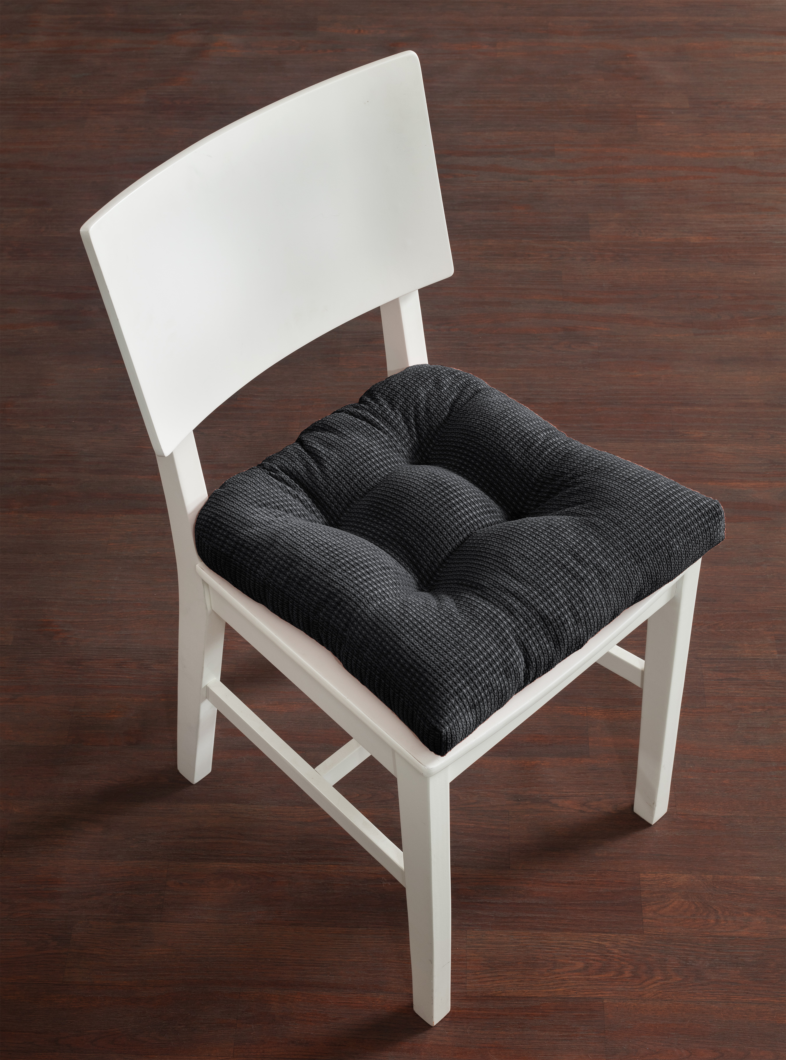 replacement patio cushions walmart on Tyler Set Of Two 2 Chair Cushions Black Memory Foam Walmart Com Walmart Com