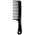 thumbnail image 1 of Peine ancho ZHAOCHENG herramienta de peinado duradera Peine de dientes anchos color rosa, 1 of 4