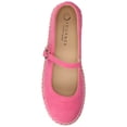 thumbnail image 5 of Journee Women's Kenzie Round Toe Espadrille Mary Janes, 5 of 10