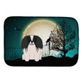 thumbnail image 1 of Alfombrilla para Secar Platos Caroline's Treasures Halloween Scary Pekingese 14 X 21, 1 of 1