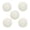 A, variant on Glow in The Dark Balloons,5-Pack 11 Inch Star Dot Party Decorations with Light Absorbing Pattern,Romantic Luminous Indoor Outdoor Celebration Supplies