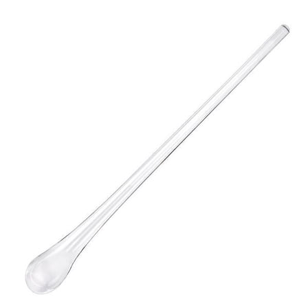 Elegant and Modern Mouth-Blown Crystal Cocktail or Martini Stirrer - 12 Inch
