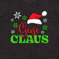 thumbnail image 4 of Inktastic Gigi Claus with Christmas Santa Hat and Snowflakes Women's Plus Size T-Shirt, 4 of 5