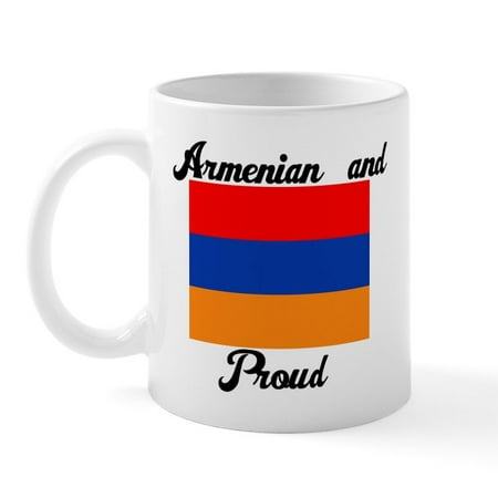 

CafePress - Armenian And Proud Mug - 11 oz Ceramic Mug - Novelty Coffee Tea Cup
