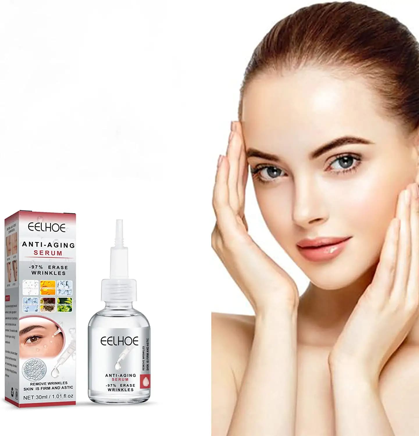 Advanced Deep AntiWrinkle Serum,Cream Serum For Smoothing Fine Lines