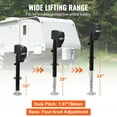 thumbnail image 5 of VEVOR Electric Trailer Jack, 4000 lbs Capacity, Adjustable Power Tongue Jack with Waterproof Cover, 5 of 12
