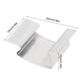 25/50pcs Rustproof Greenhouses Spring Clip Sturdy Stainless Steel Glass ...