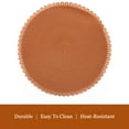 thumbnail image 4 of Dainty Home Set of 6 Placemats | Elegant and Durable | 15x15 in Round Woven Non-Slip Washable Place Mats | Tear-Resistant Heat | Resistant Placemats, 4 of 4