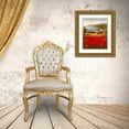 thumbnail image 3 of Marino 12x14 Gold Ornate Wood Framed with Double Matting Museum Art Print Titled - Poppy Harbor, 3 of 4