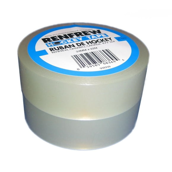 Renfrew Clear Shin Pad Tape 2 - Pack, Clear Tape, 2 pack