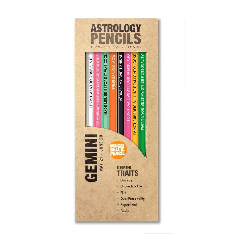 Whiskey River Soap - Astrology Gemini - Pencils