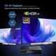 thumbnail image 2 of X98H Pro Smart TV Box Android 12 Allwinner H618 4K Media Player WIFI 6 BT5.0 1000M LAN Google Voice Assistant Set Top Box, 2 of 3