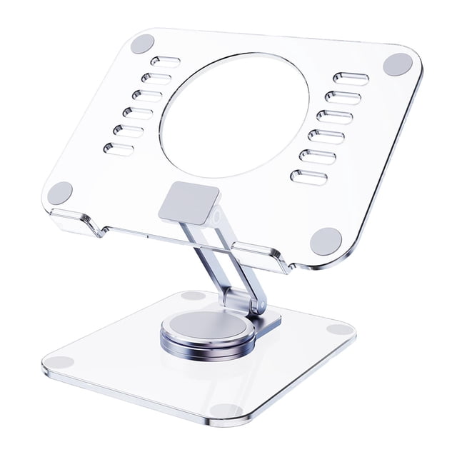 Soporte para tableta con base giratoria 360, soporte giratorio para tableta para escritorio, hogar y oficina