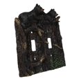 thumbnail image 4 of Set of 2 Rustic Forest Black Bears Climbing Tree Double Toggle Switch Covers, 4 of 9