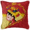 thumbnail image 1 of SAYDY Wedding Hi Doll Latch Hook Rug Kits for Adults Printed Canvas Tapestry Kits Rug Making Kits Creative Gift DIY Crochet Yarn Kits Handmade Craft Kit,Style 3, 1 of 7