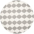 thumbnail image 5 of Safavieh Dhurries Gray & Ivory Area Rug, 5 of 6