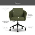 thumbnail image 3 of Better Homes & Gardens Juliet Office Chair, Olive Green, 3 of 15