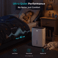 thumbnail image 5 of Waykar 150 Pint Dehumidifier with Pump, Auto Defrost for Cold Winter, 7,000 Sq. Ft. for Basement, Crawl Space, RV/Boat Winter Storage & Indoor Clothes Drying (50 Pint DOE), 5 of 11