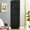 Black, variant on Tall Floor-mounted Cabinet with Flat Panel Doors | Ideal for Kitchen, Bathroom Use | Keep Items Clean and Organized