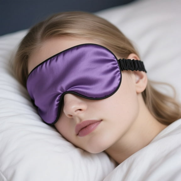 Last Chance Purple Eye Mask For Sleeping,Eye Protection Sleep Mask,"Luxurious Sleep Indulge In Comfortable And Peaceful Sleep"