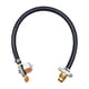 thumbnail image 1 of Adaptador de recarga de propano,Adaptador de manguera para recarga de propano o tanques de 1 lb,Cilindro de propano recargable Recarga de tanque de propano,Botella de llenado Tanque de gas, 1 of 8