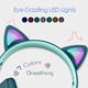 thumbnail image 3 of Auriculares de juego con micrófono y luz LED RGB en forma de orejas de gato, VIGROS, con efecto de luz intermitente estéreo y sonido envolvente 7.1 Rojo Verde Juego de azar, 3 of 7