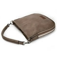 thumbnail image 5 of Wrangler Hobo Bags Large Crossbody Bags for Women Shoulder Purses with Striped Cotton Straps, Dark khaki, 5 of 7