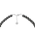 thumbnail image 4 of Collar Perlas de Cristal Austriacas Zvezda Plata 0.925 Mujer negro Unitalla, 4 of 4