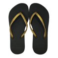 thumbnail image 1 of Sandalias Sideletas para mujer, Pata de Gallo Negro, talla 23, 1 of 4