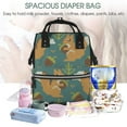 thumbnail image 5 of Daiia Knitted Woodland Squirrel Large Capacity Baby Bag Waterproof Stylish Diaper Bag Mummy Backpack Adjustable Straps Diaper BagBaby Essentials Bag, 5 of 6