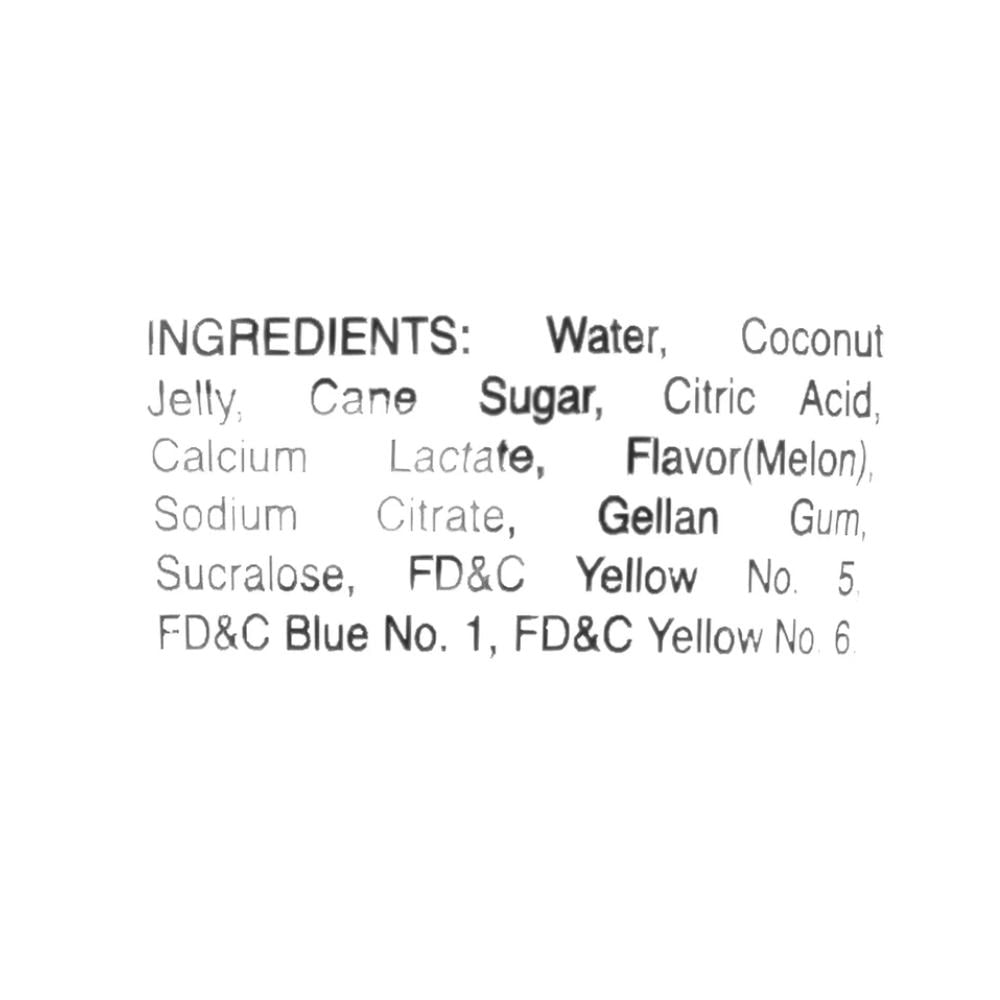 CRAVI One Piece Coconut Jelly Melon Fruit Drinks (Contains 30% Juice) - 6 packs
