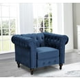 thumbnail image 2 of Uspridefurniture Shamblin Rolled Arm Wide Tufted Chesterfield Chair, 2 of 5