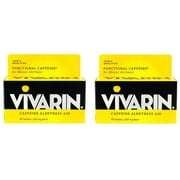 2-Pack Vivarin Caffeine Alertness Aid 40 Tablets (Set of 2)