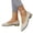 Beige, variant on hoksml Women's Pointed Toe Low Heel Pumps Tweed Cloth Upper Dress Shoes Black Beige