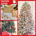 thumbnail image 4 of 100 bolas de Navidad doradas, bolas de Navidad de plástico, adornos para árboles de Navidad, adornos para árboles de Navidad en casa y al aire libre, tamaño 3 cm, 4 cm, 6 cm, 4 of 5