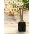 thumbnail image 2 of TEMI Adult Professional And Personal Boar Plastic Wire Bristle Hair Brush, Detangling, Biege, 2 of 7