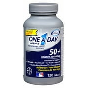 One A Day Men's 50+ Healthy Advantage (120 Count) Multivitamin Tablets