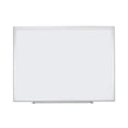 thumbnail image 2 of U Brands 033U00-01 72 in. x 48 in. (Actual Size: 70 in. x 47 in.) Melamine Dry Erase Board - White Surface, Satin Aluminum Frame, 2 of 5