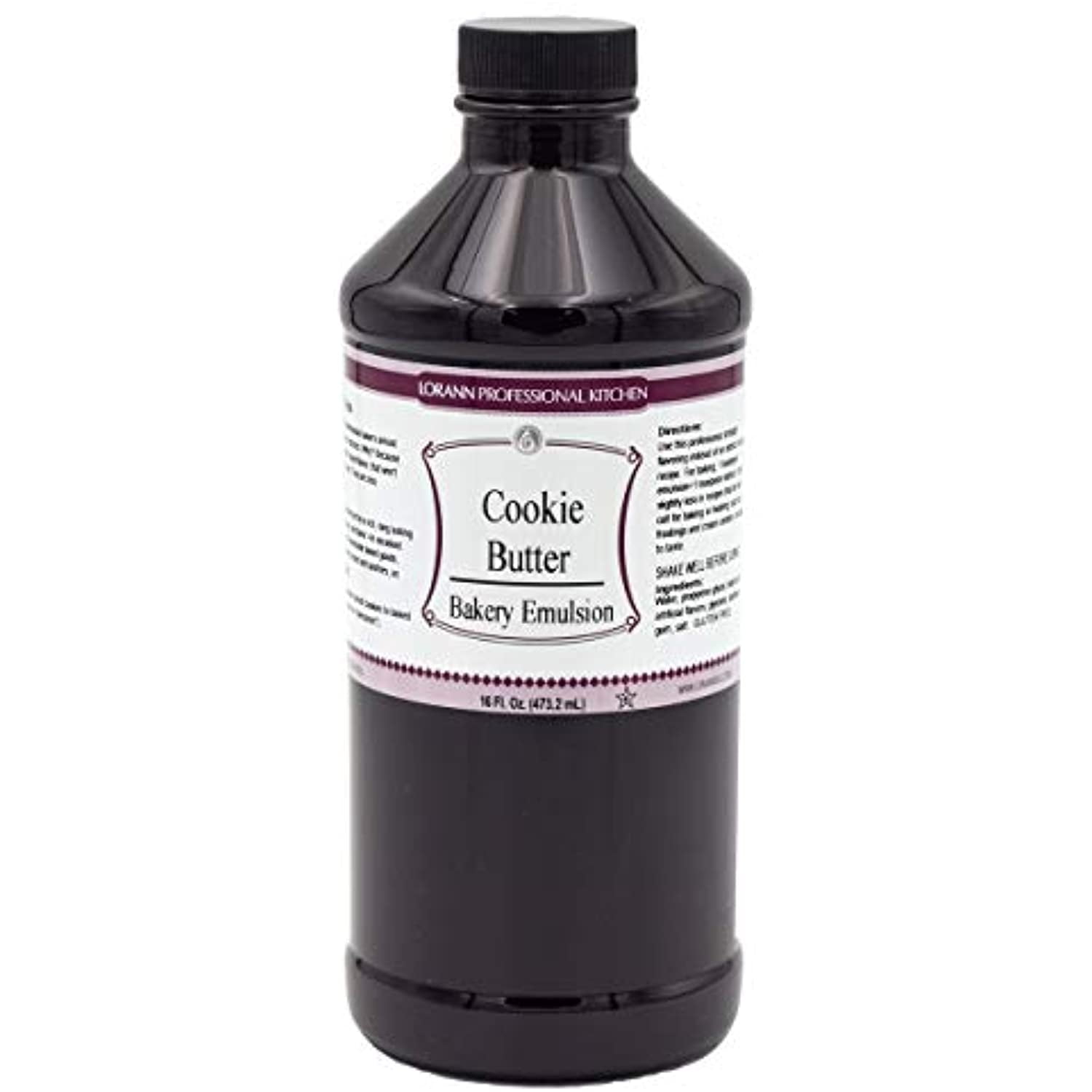 Lorann Cookie Butter Bakery Emulsion, 16 Ounce Bottle