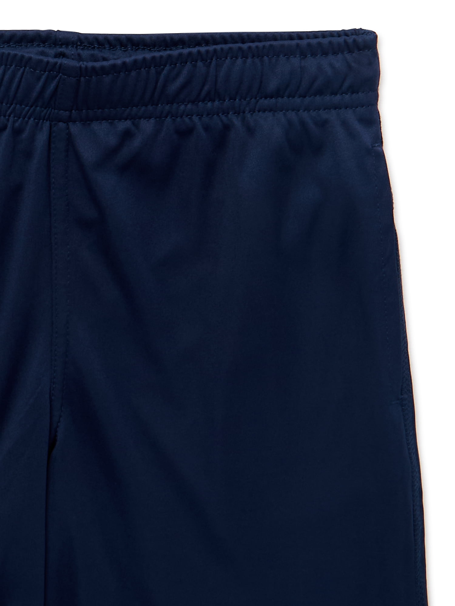 Athletic Works Boy's Performance Shorts, 2-Pack, Sizes 4-18 & Husky