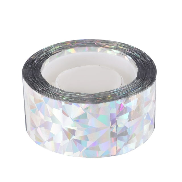 Double-Sided Reflective Bird Scare Ribbon Repellent Ribbon; Home Garden Farm Bird Scare Repellent Tape Visual Flash Anti-Bird Device