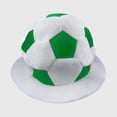 thumbnail image 2 of Football Fan Bucket Hat with Soccer Ball Design, Adult Cheering Cap for Matches, Casual Outdoor Sports Headwear, 2 of 3