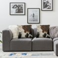 thumbnail image 2 of BANET Set of 2 Throw Pillow Covers, for Home Living Room Decor, Reversible Western Animal Skin Decorative Throw , 12x12in, 2 of 7