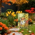 thumbnail image 4 of Oioii Fall Pumpkin Garden Flag 12.6x18.5in Double Sided Thanksgiving Leaves Sunflower Yard Outdoor Flag House Holiday Outside Decoration, 4 of 6