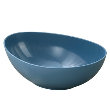 Serving Bowls for Entertaining, Salad Bowls Large Serving for Parties, Large Serving Dishes for Salad Pasta PopcornDark blue-Dark blue